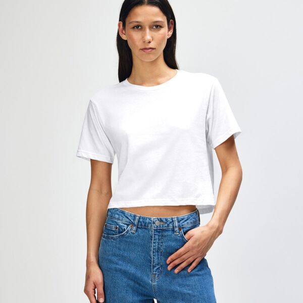 American Apparel 102 Boxy Cropped T-Shirt Thumbnail